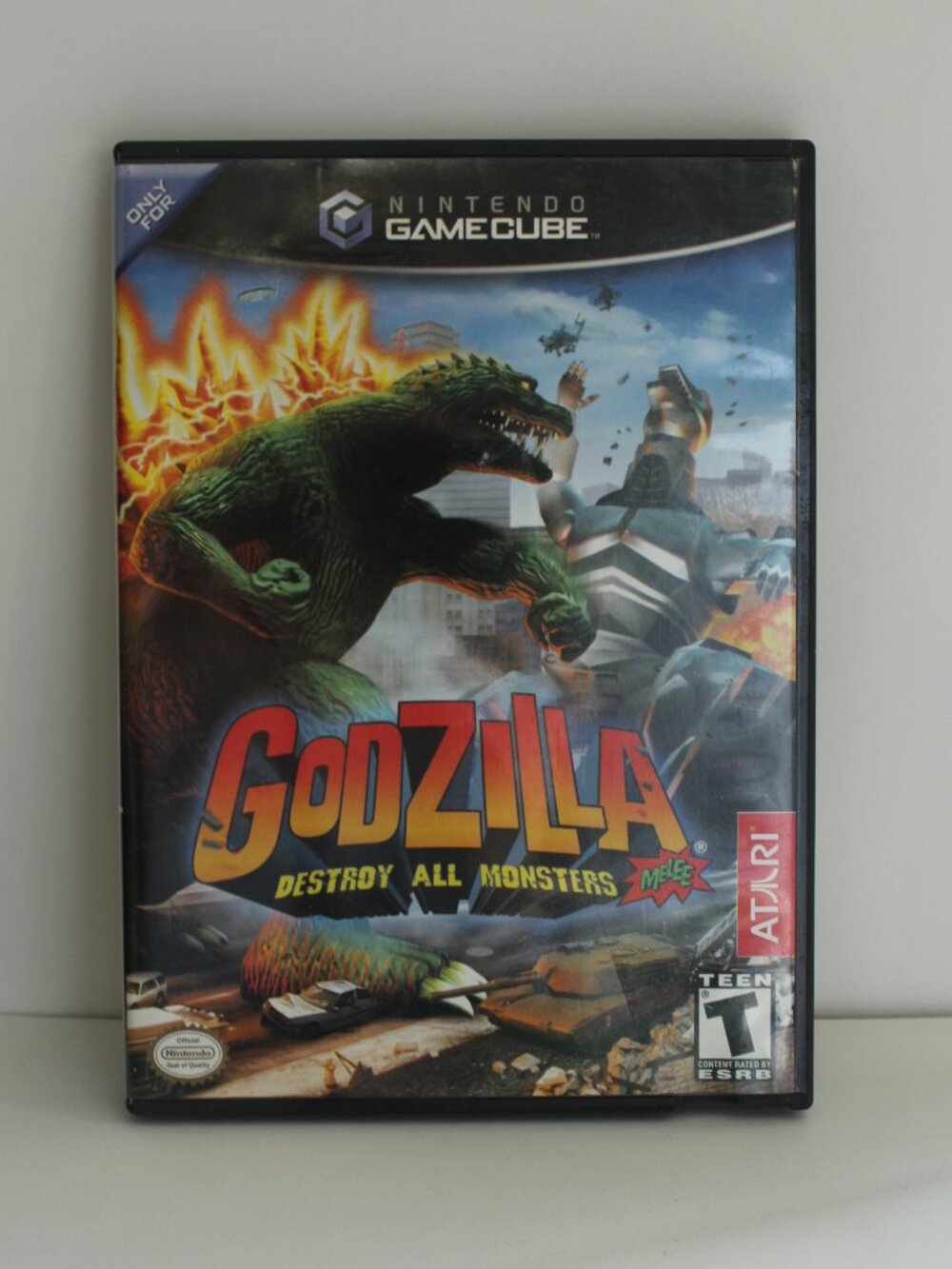 Godzilla Destroy All Monsters Melee (Nintendo GameCube, 2002) Complete